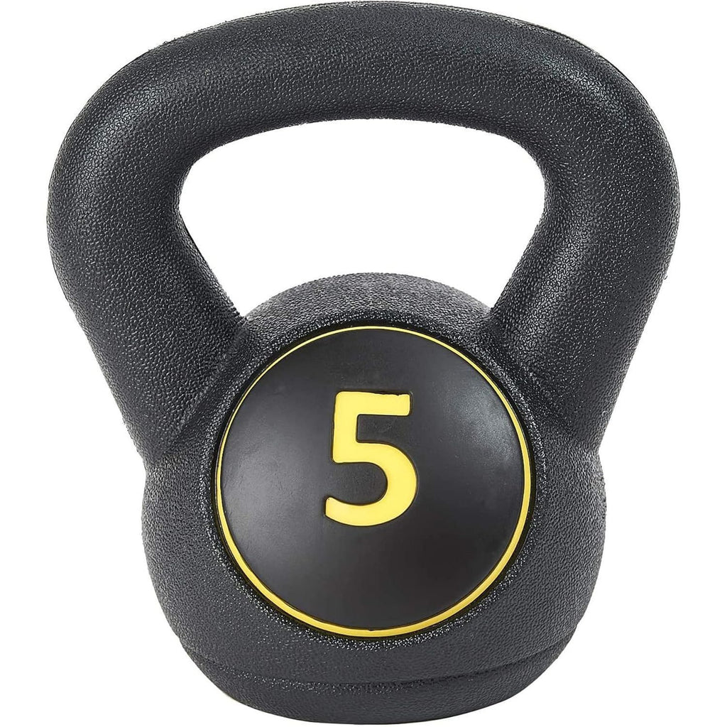 BalanceFrom Wide Grip Kettlebell Exercise Fitness Weight Set, Multiple Sizes