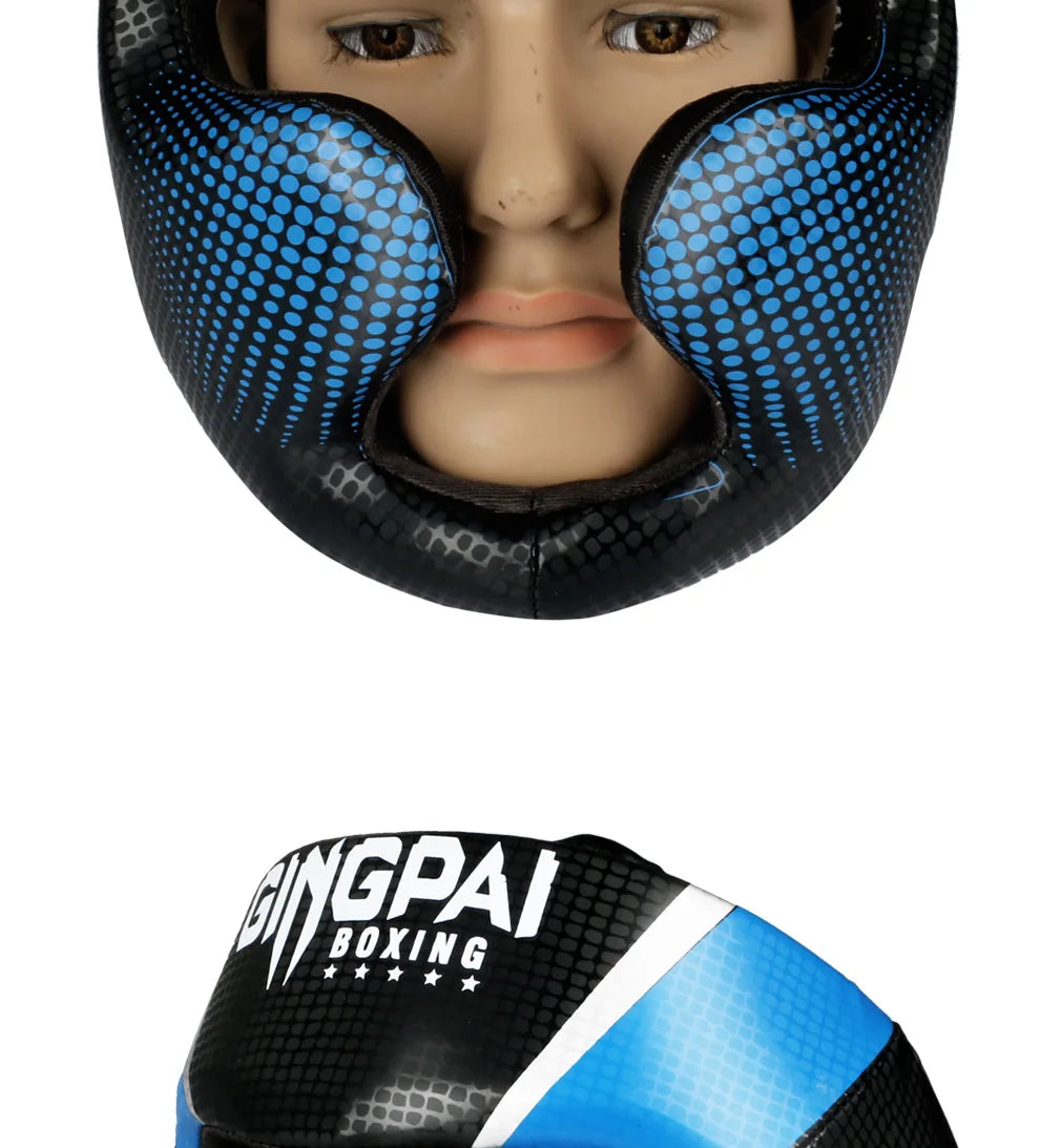 2020 Professional Adult Men Women Kick Boxing Sanda MMA Head Protector MMA Helmet Muay Thai Boxing Taekwondo Karate Guard Head