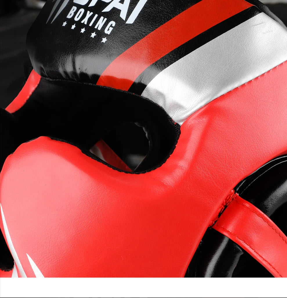 2020 Professional Adult Men Women Kick Boxing Sanda MMA Head Protector MMA Helmet Muay Thai Boxing Taekwondo Karate Guard Head