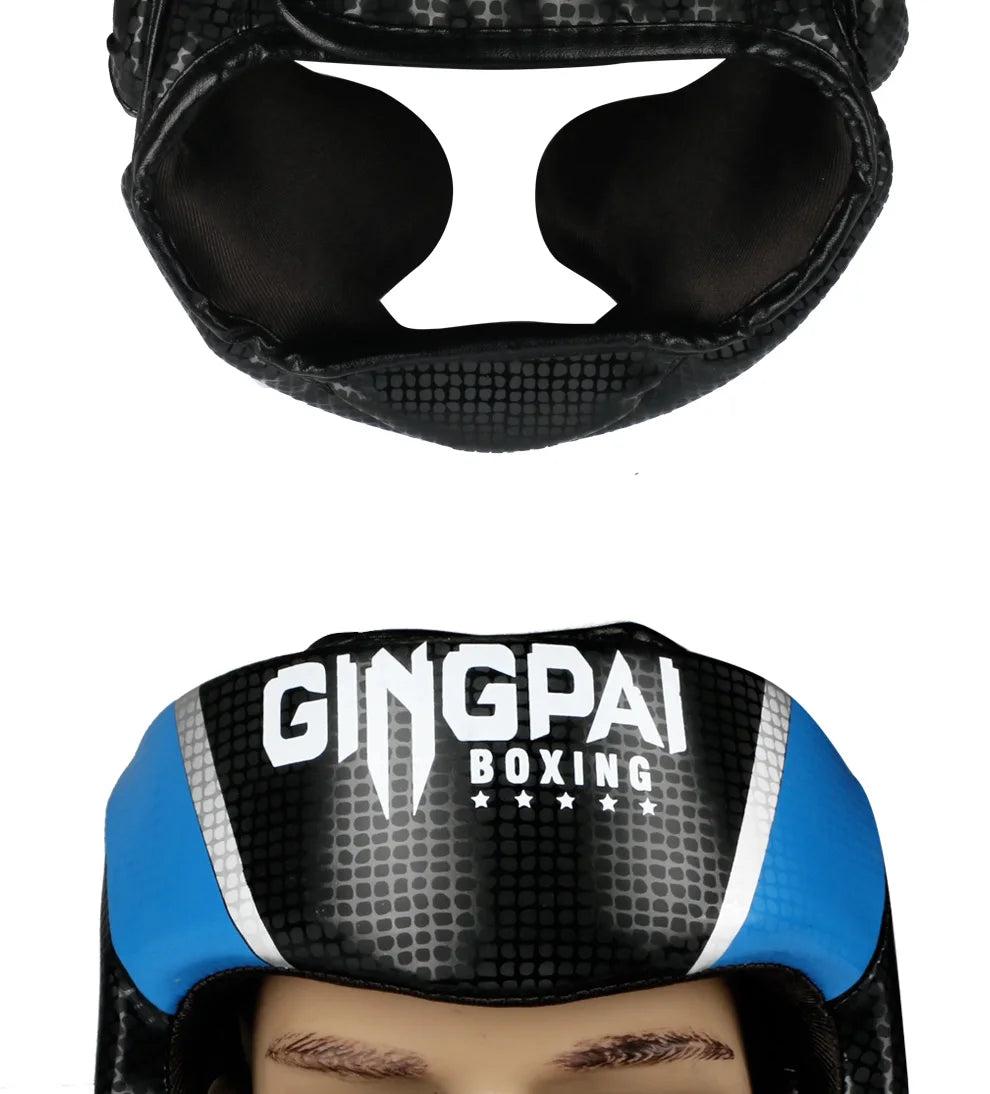 2020 Professional Adult Men Women Kick Boxing Sanda MMA Head Protector MMA Helmet Muay Thai Boxing Taekwondo Karate Guard Head
