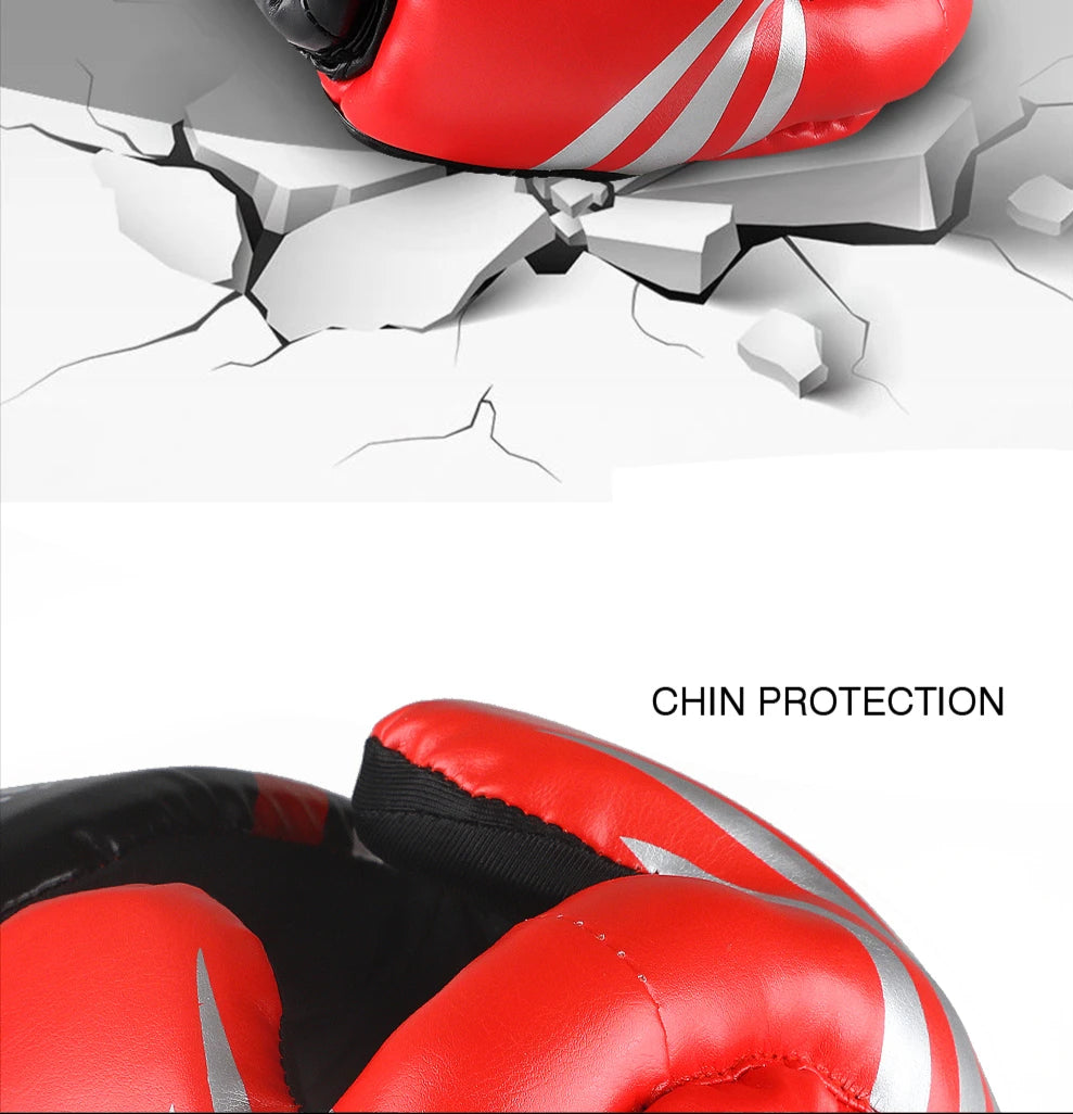 2020 Professional Adult Men Women Kick Boxing Sanda MMA Head Protector MMA Helmet Muay Thai Boxing Taekwondo Karate Guard Head
