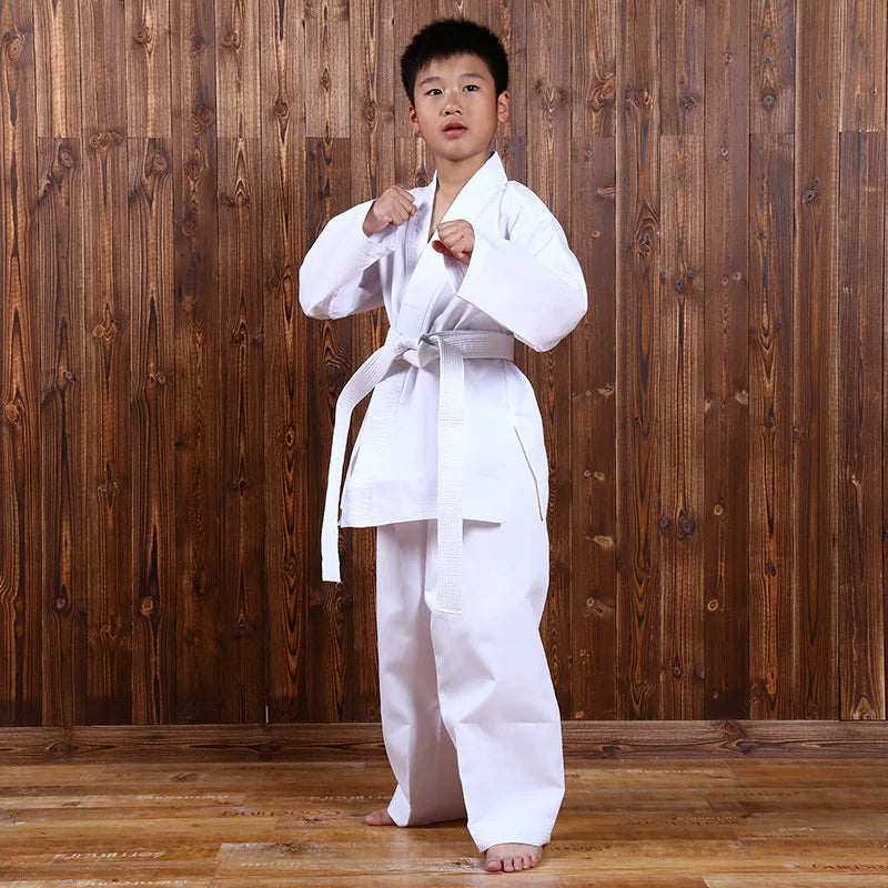 Taekwondo Sportswear Karate Suits For Children Sports Training Suits Adult Karate Uniform Judo Suits Clothes