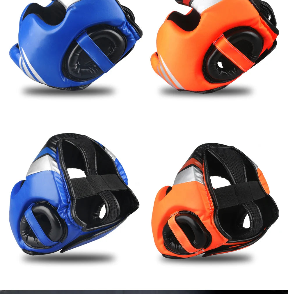 2020 Professional Adult Men Women Kick Boxing Sanda MMA Head Protector MMA Helmet Muay Thai Boxing Taekwondo Karate Guard Head