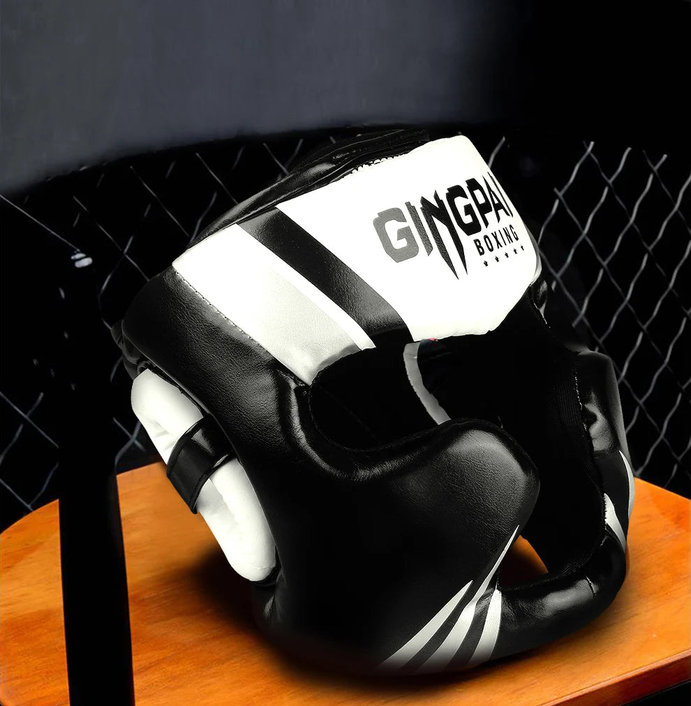 2020 Professional Adult Men Women Kick Boxing Sanda MMA Head Protector MMA Helmet Muay Thai Boxing Taekwondo Karate Guard Head