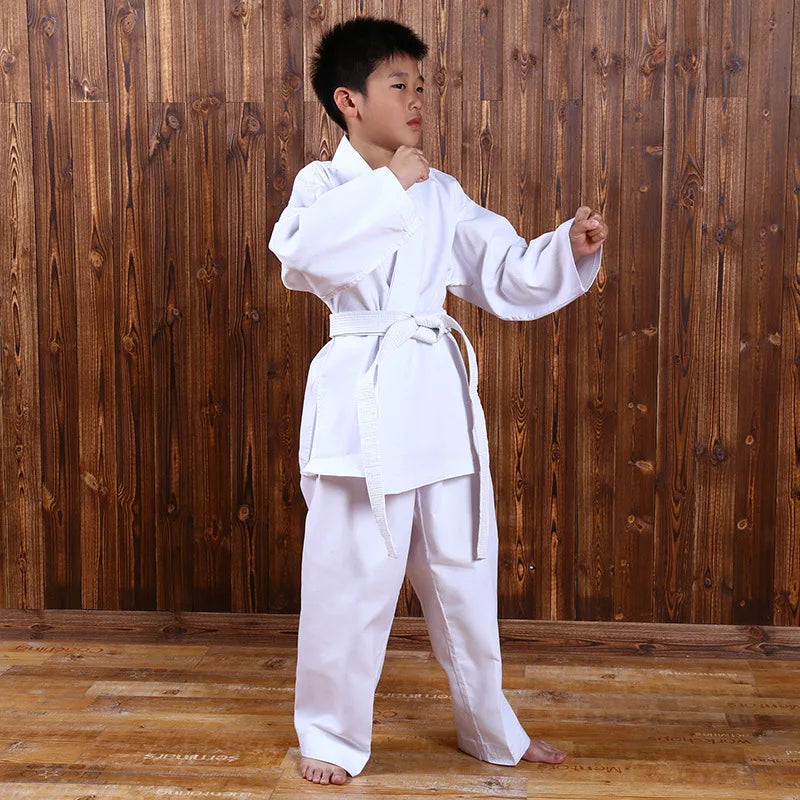 Taekwondo Sportswear Karate Suits For Children Sports Training Suits Adult Karate Uniform Judo Suits Clothes