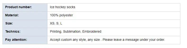 Hockey Socks - Han Duck HSK Series Multiple Colors Knits Junior to Senior