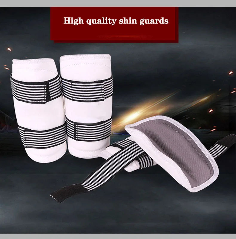 WTF Taekwondo Glvoes Karate Vest Body Protector Sparring Gear Arm Shin Chest Guard Helmet MMA Training Set Equipment kickboxing