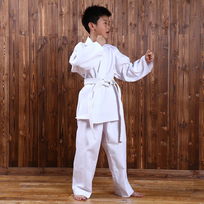 Taekwondo Sportswear Karate Suits For Children Sports Training Suits Adult Karate Uniform Judo Suits Clothes