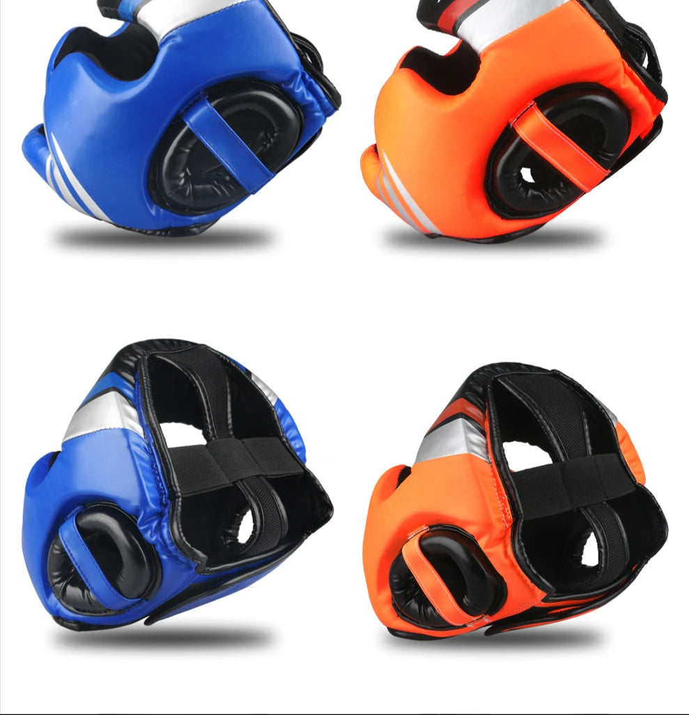 2020 Professional Adult Men Women Kick Boxing Sanda MMA Head Protector MMA Helmet Muay Thai Boxing Taekwondo Karate Guard Head