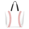 Baseball Extra Large Grocery Bag Reusable Tote Bag Shopping Travel Storage Tote Lightweight Washable Shoulder Bags Handbag