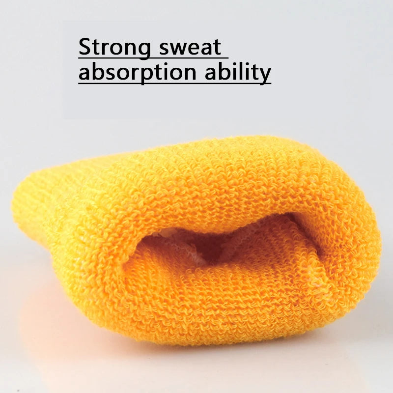 1Pcs Sweatband Sports Wristband for Men & Women,Cotton Cloth Sweatband for Tennis,Basketball,Football,Running,Gym,Working Out