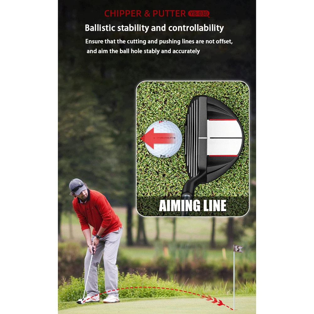 PGM Golf Chipping Putter Steel Clubs For Men Women Sand Wedge Cue Driver Pitching Wedge Chipper Putters Golf irons TUG070