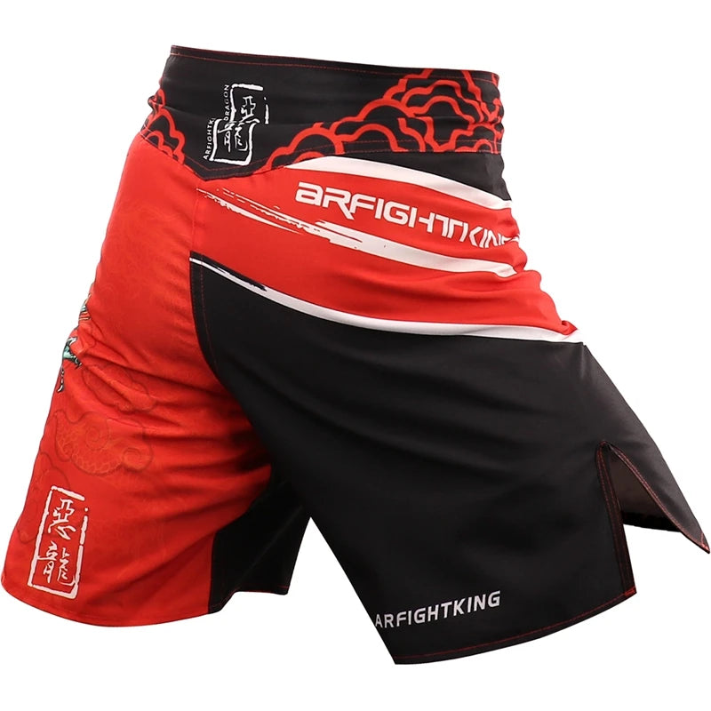 MMA Pants Combat Boxing Shorts for Men Women Fitness Gym Sports Jiu-Jitsu Kickboxing Muay Thai Shorts Crossfit BJJ Fight Wear