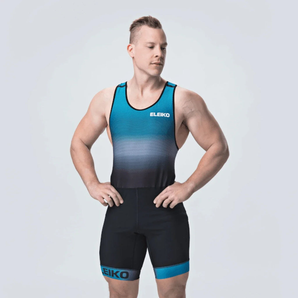 ELEIKO Men's Wrestling Singlets Competition Freestyle