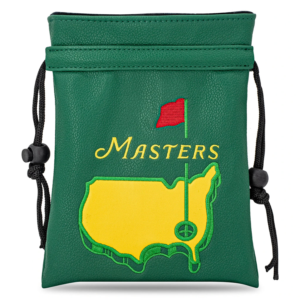 [Green Golf Bag] Portable Valuable Item Bag | Sealed with drawstring, perfect for storing golf balls and golf accessories