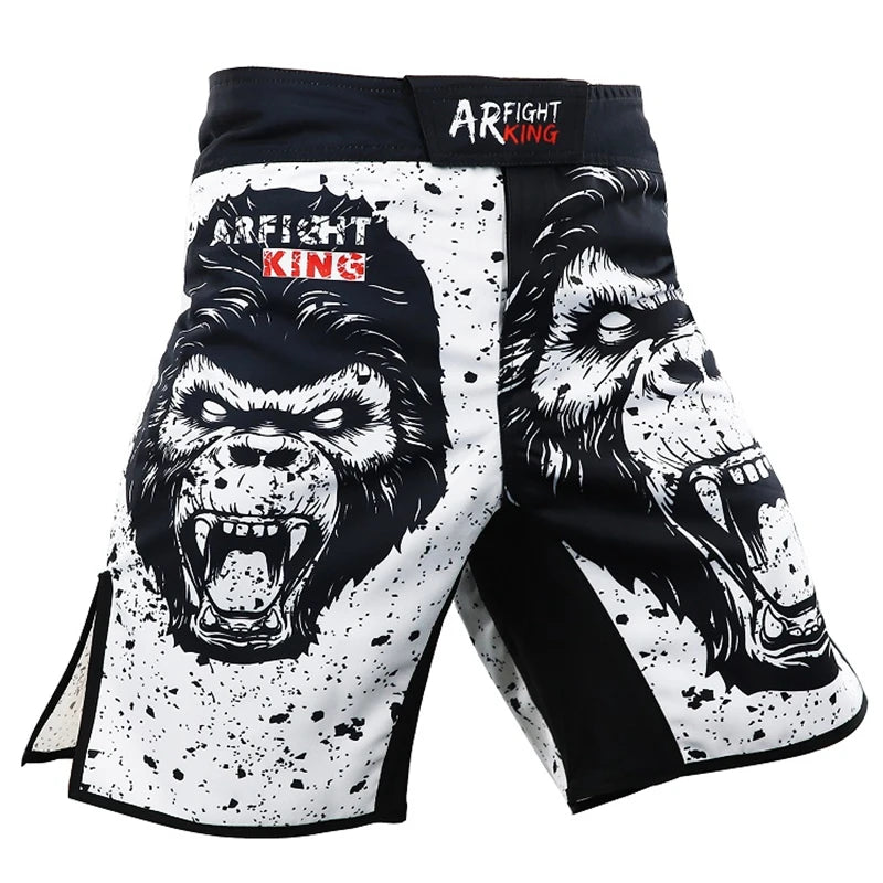 MMA Pants Combat Boxing Shorts for Men Women Fitness Gym Sports Jiu-Jitsu Kickboxing Muay Thai Shorts Crossfit BJJ Fight Wear