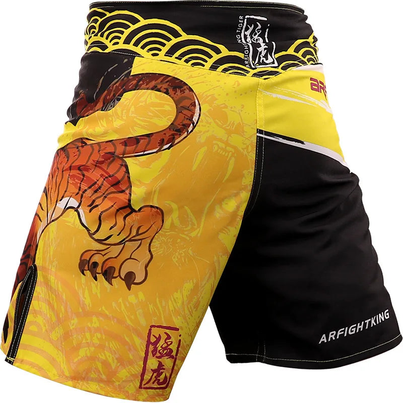 MMA Pants Combat Boxing Shorts for Men Women Fitness Gym Sports Jiu-Jitsu Kickboxing Muay Thai Shorts Crossfit BJJ Fight Wear