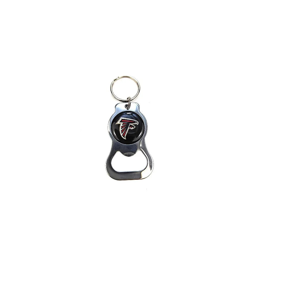 Beer Bottle Opener Keychain Stainless Steel Football nfl Charm Keychains Jewelry Gift