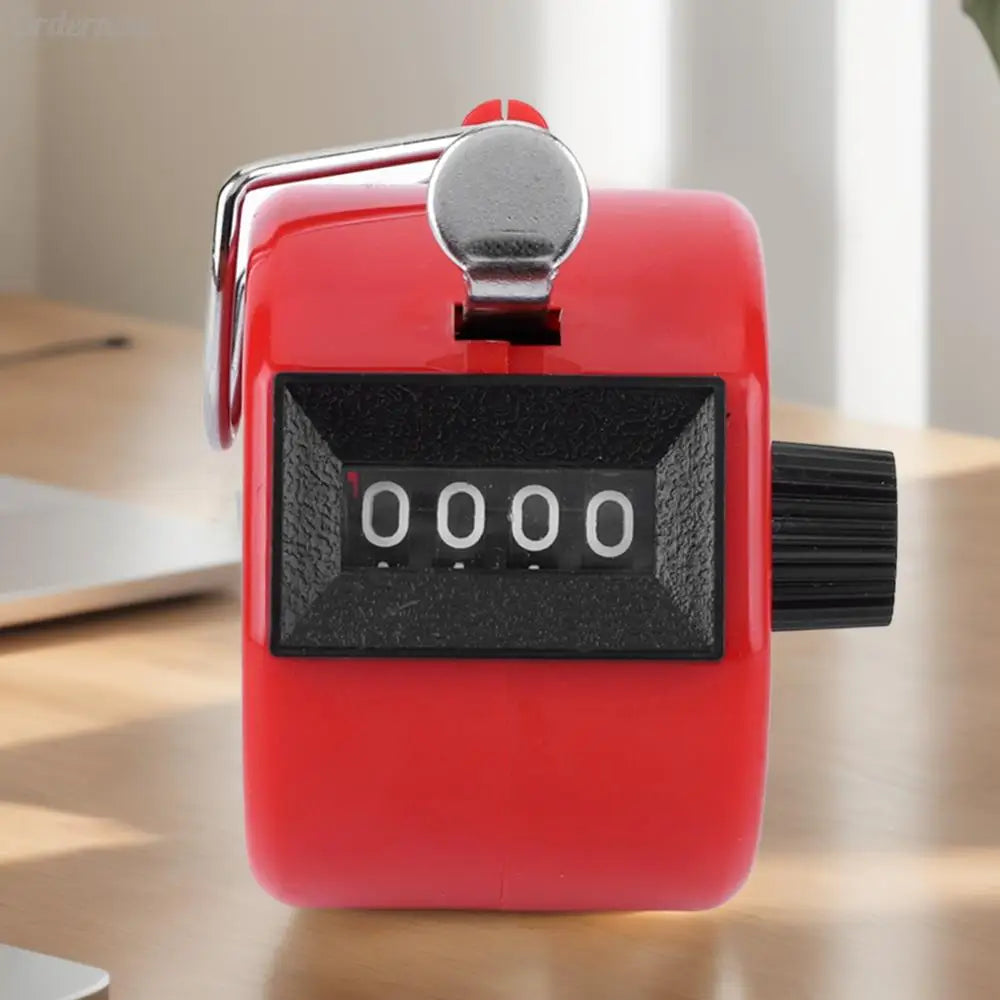 Handheld Tally Counter Hand Mechanical Counters Clickers Pitch Counter for Counting Knitting Coaching Golf Fishing