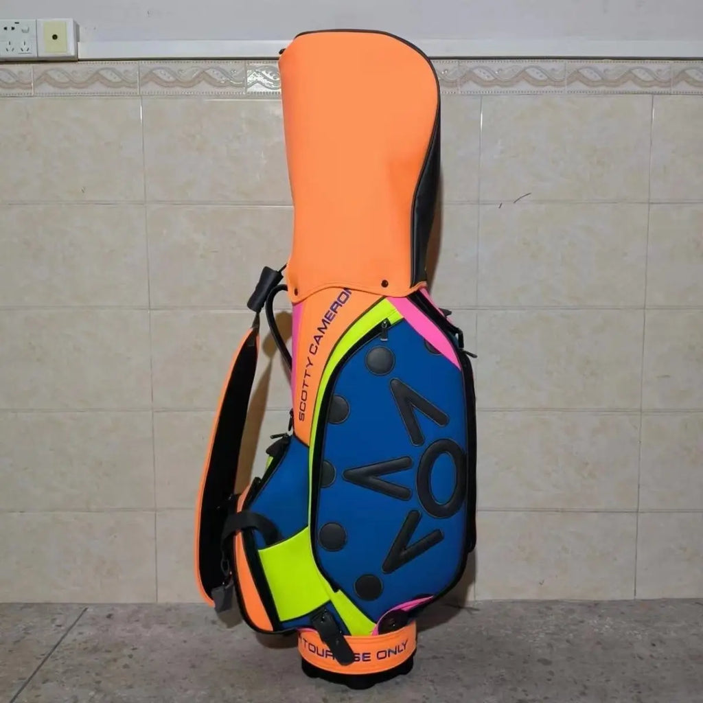 Premium Golf Club Bag - Standard Size with Sporty Style, Multi-Compartment Club Carrier for Active Golfers