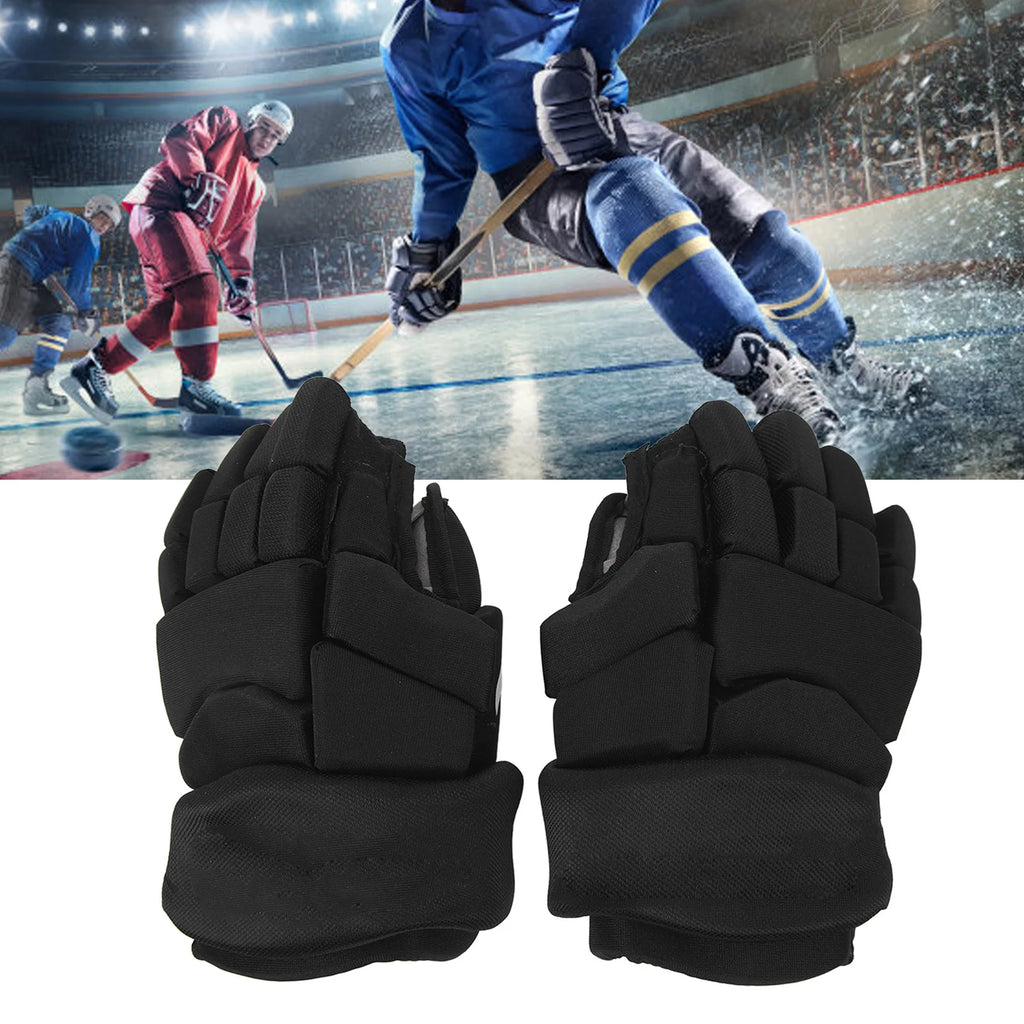 Hocky Glove Hocky Bendable Finger Protective Gloves For Ice Hockey Floorball Roller Hockey