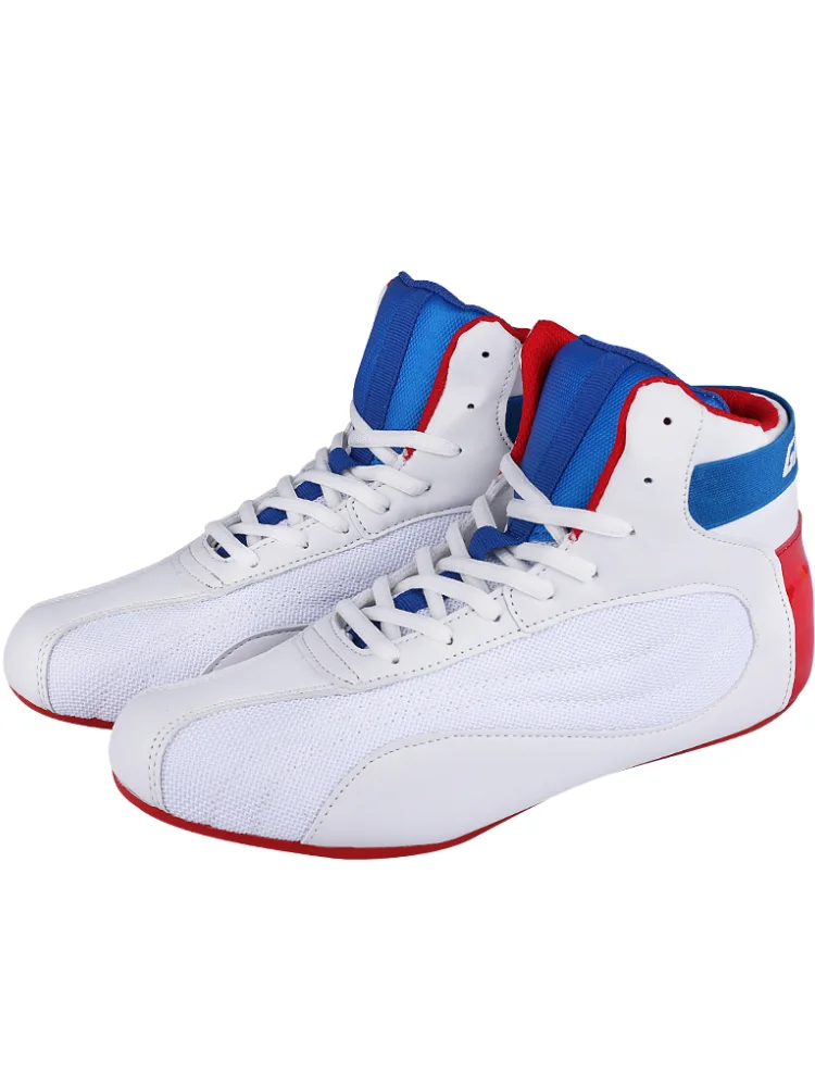 Professional Men Wrestling Shoes Breathable Women Boxing Shoes Comfortable Boxing Training Boot Wear-Resisting Fighting Boots