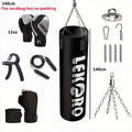 Heavy Duty Hanging Punching Bag (Unfilled) for Boxing, MMA, Kickboxing - Training Punching Bag with Gloves - Gift for Boxing Lov