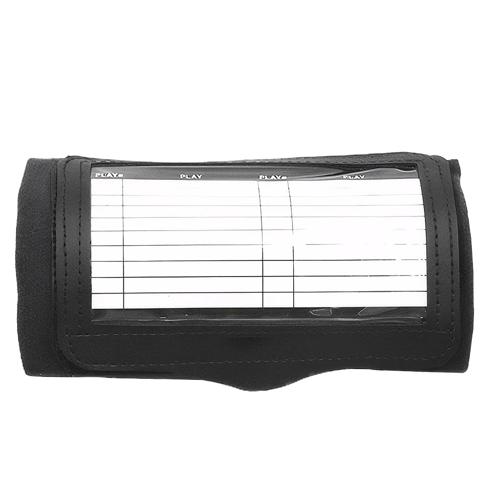 QB Play Wristbands Wristband Playbook Wrist Coach Quarterback Playbook Wristband for Football Baseball Softball for Signs