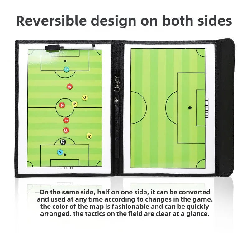 Soccer Tactics Board Football Coaching Training Strategy Teaching Magnet Master