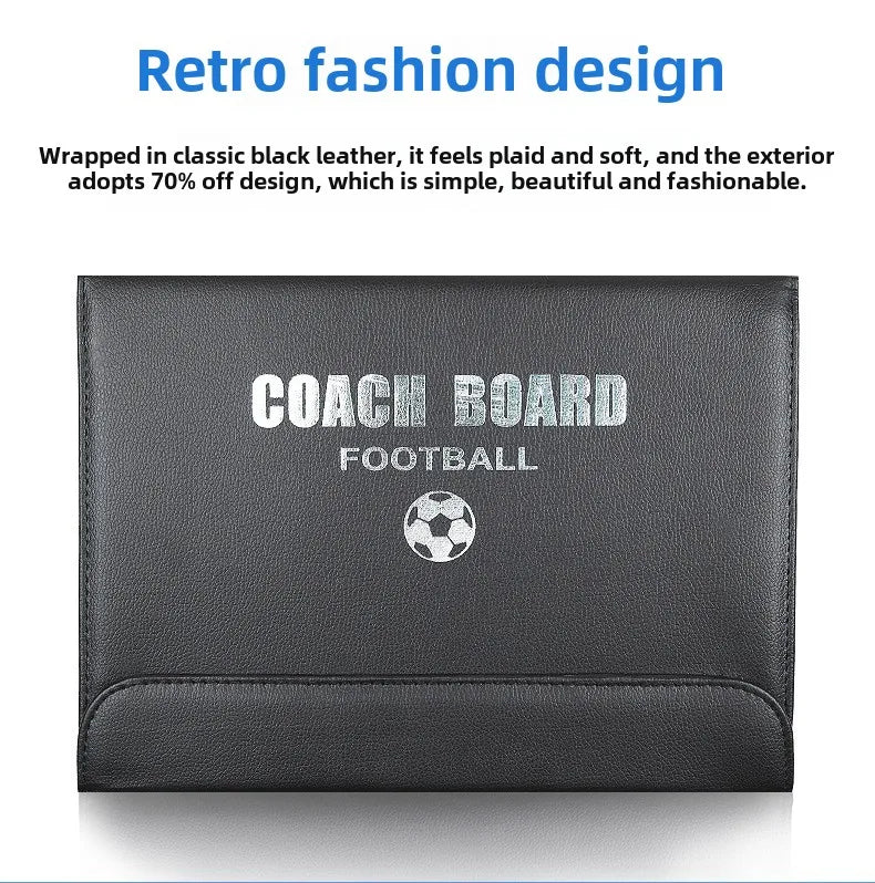 Soccer Tactics Board Football Coaching Training Strategy Teaching Magnet Master