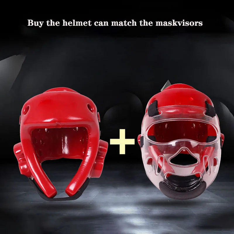 WTF Taekwondo Glvoes Karate Vest Body Protector Sparring Gear Arm Shin Chest Guard Helmet MMA Training Set Equipment kickboxing