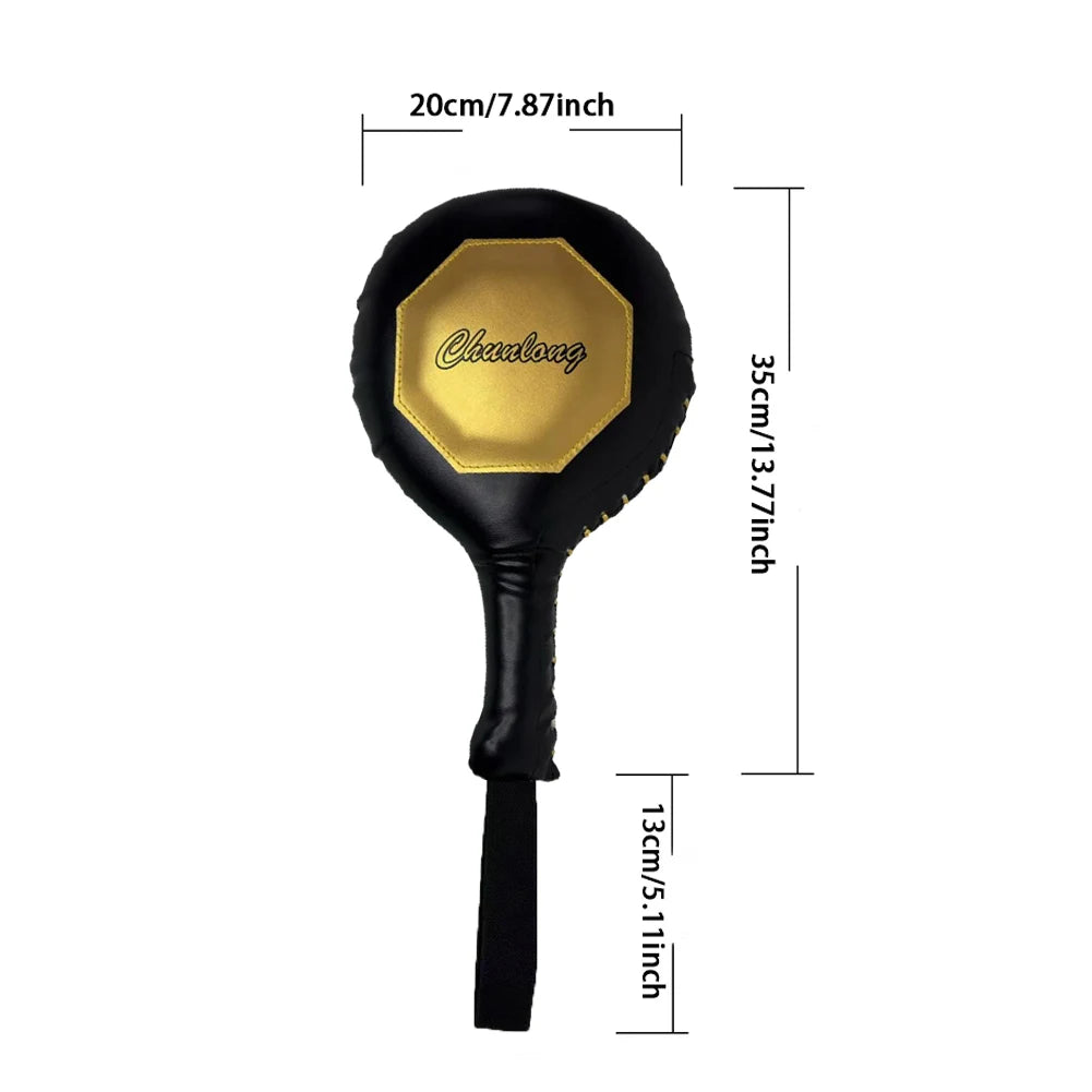 Boxing Target Paddles Boxing MMA Target Pads Non Slip Handle Punching Paddles with Elastic Strap for Boxing MMA Muay Thai