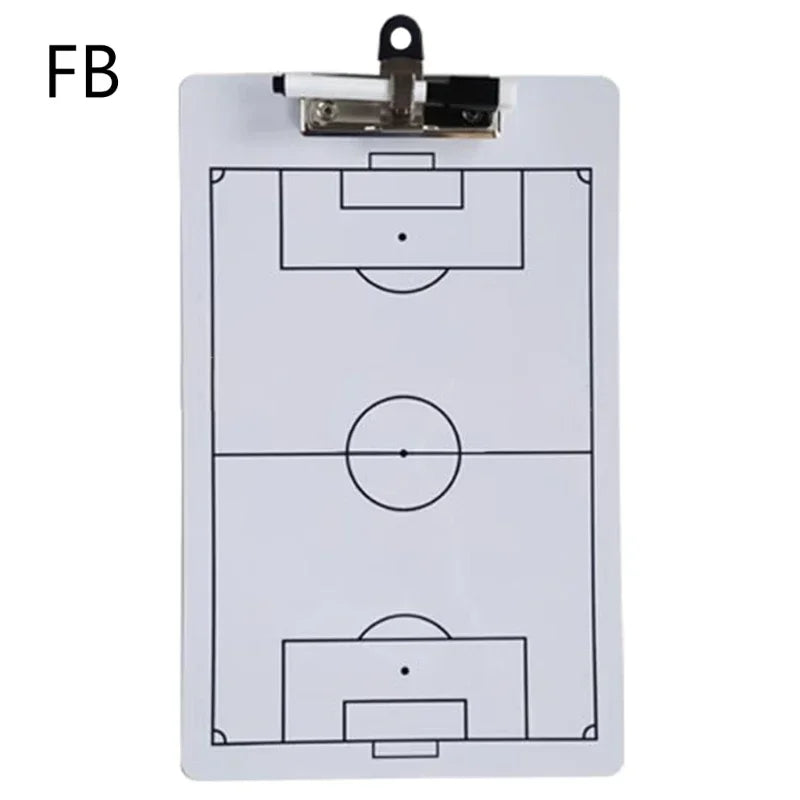 Coach Guidance Tactical Board Erasable Whiteboard for Basketball & Football Training Portable Tactical Demonstration Blackboard