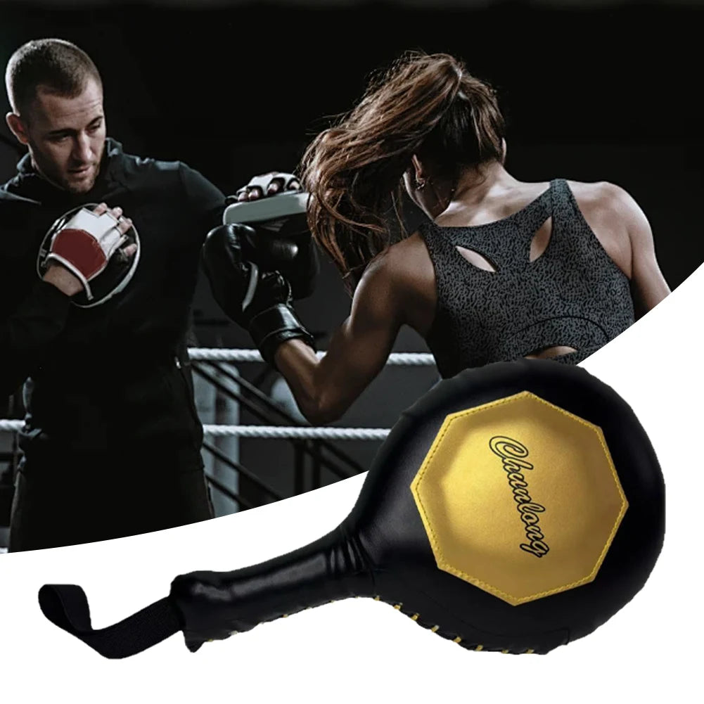 Boxing Target Paddles Boxing MMA Target Pads Non Slip Handle Punching Paddles with Elastic Strap for Boxing MMA Muay Thai
