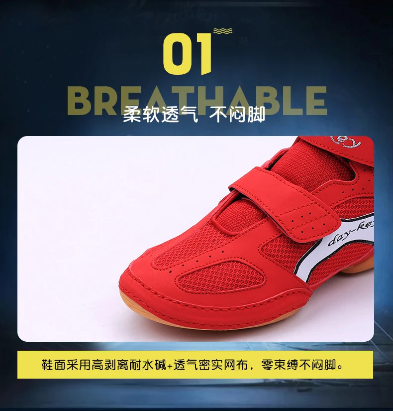 Children's Wrestling Boxing Shoes Children's Training Comfortable Wrestling Shoes Professional Squat Wrestling Boxing Shoes