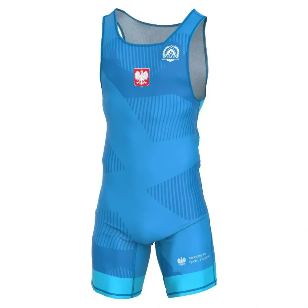 2025 Mens Wrestling Singlet Uniform