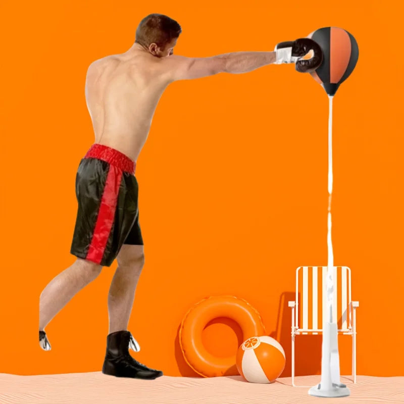 Adjustable Boxing Punching Bag Indoor Agility Training Punching Bag Boxing Ball Reflex Training Auxiliary Tool