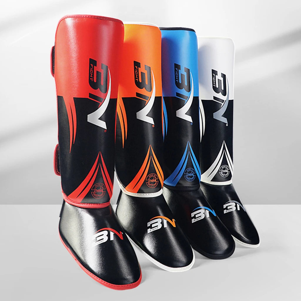 Shin Guards Protective Leg Taekwondo Kickboxing Equipment Kung Fu Training,Boxing Karate Equipment Protect Ankle Foot Leg