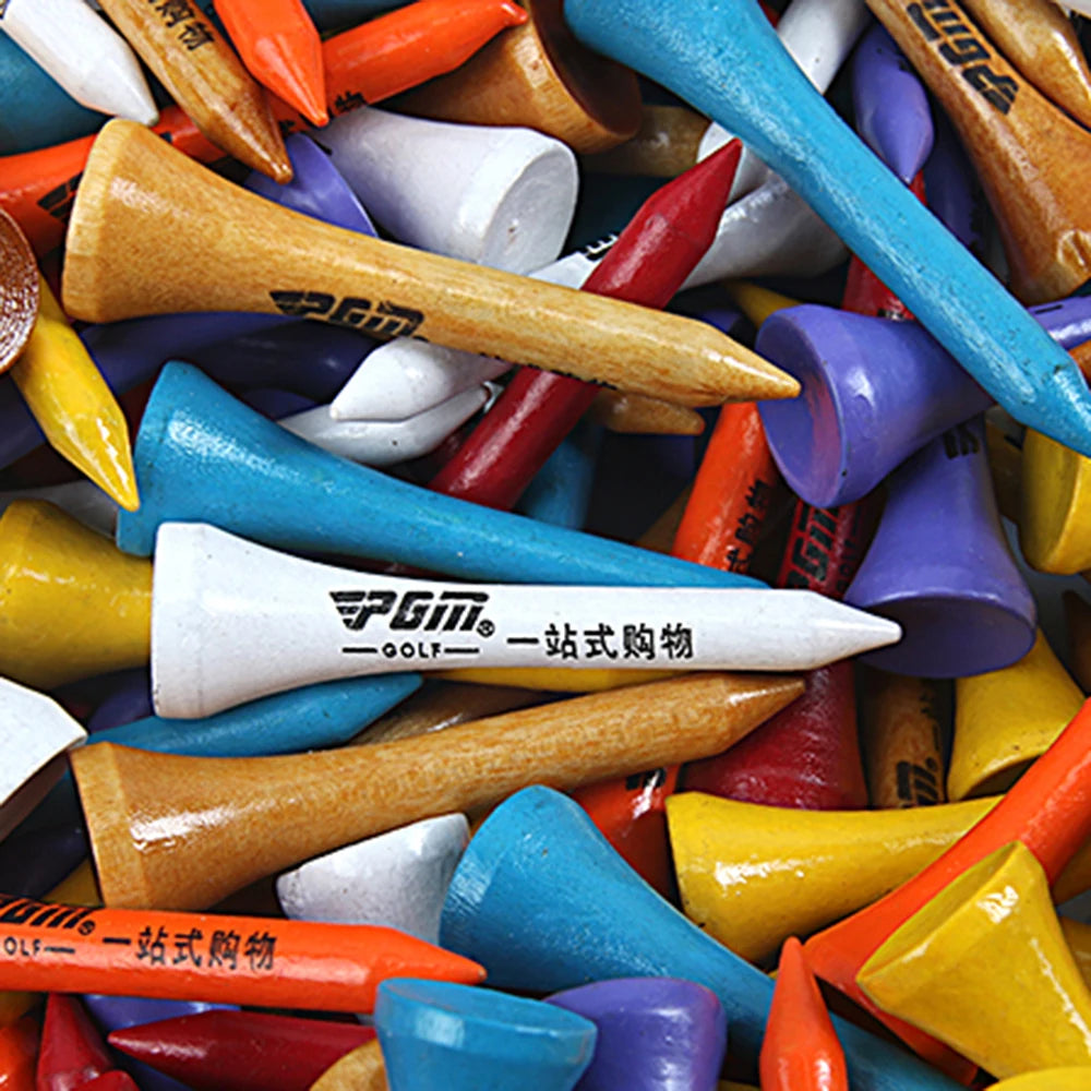 PGM New Golf Tee Wooden Ball Holder Eco-Friendly Lightweight Durable Accessories Driving Range Tournament Training Course 골프용품