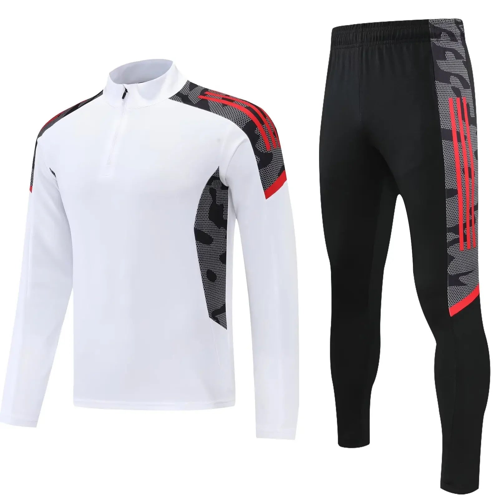 Men's Leisure sports set suit soccer Training wear games Jerseys Jacket baseball Kit  full sleeve top and trousers