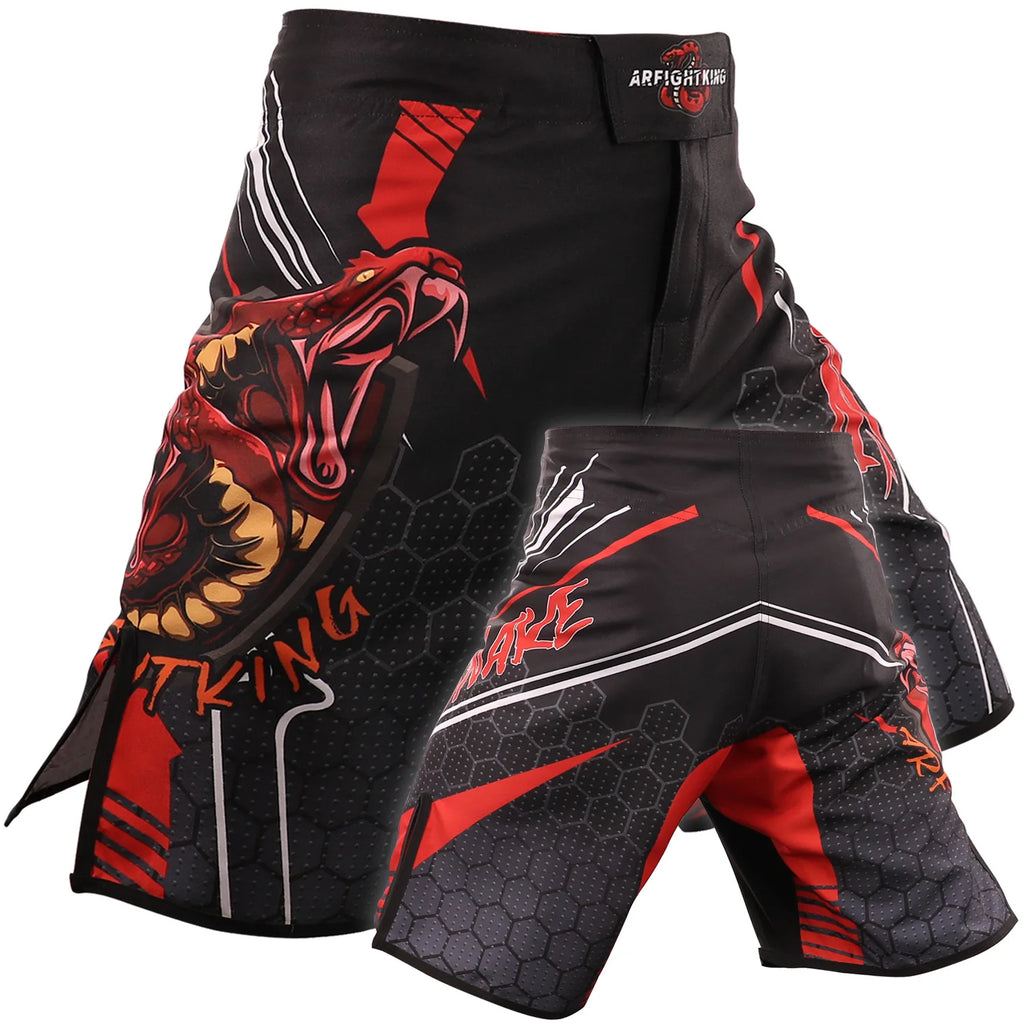 MMA Pants Combat Boxing Shorts for Men Women Fitness Gym Sports Jiu-Jitsu Kickboxing Muay Thai Shorts Crossfit BJJ Fight Wear