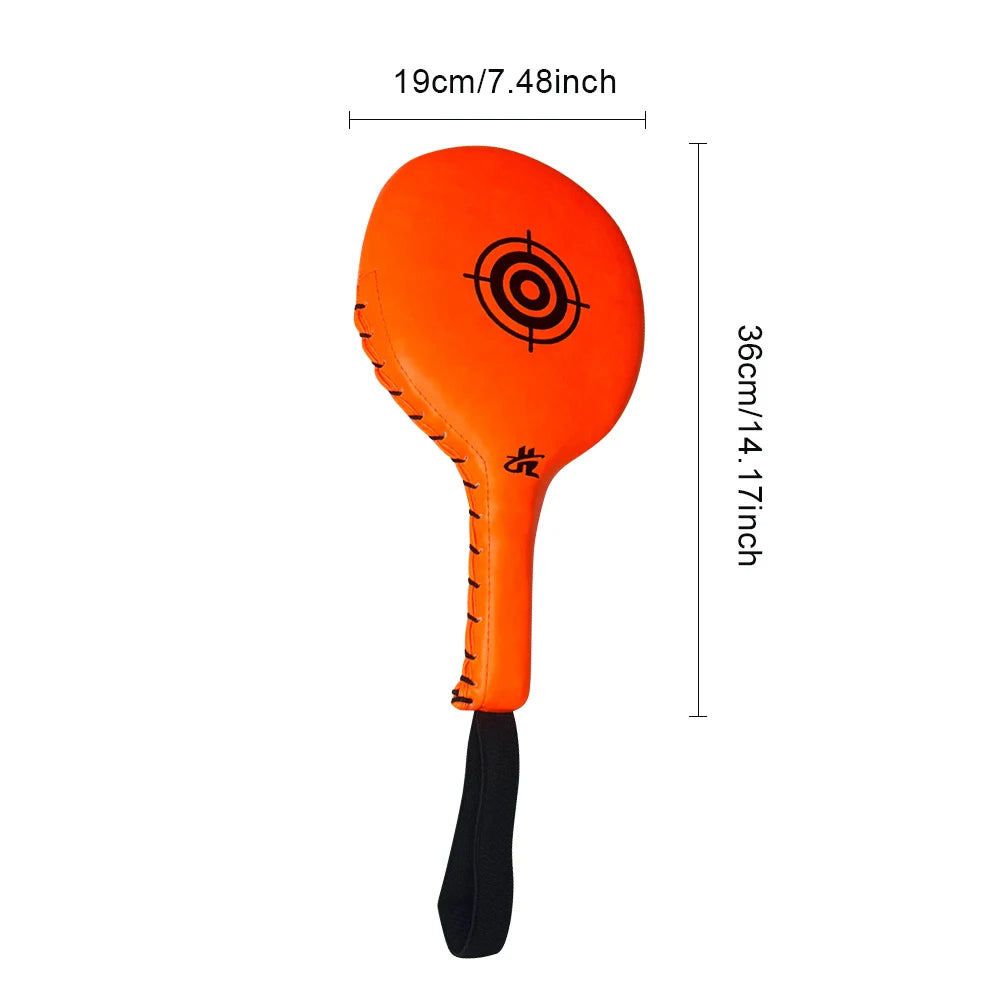 Boxing Target Paddles Boxing MMA Target Pads Non Slip Handle Punching Paddles with Elastic Strap for Boxing MMA Muay Thai