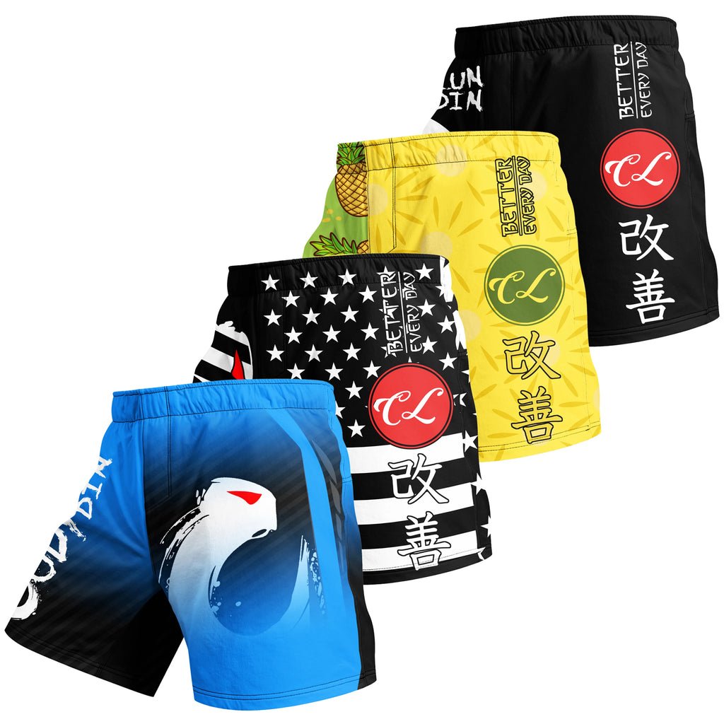 High Quality Cody Lundin Boxing Mma Shorts Fighting Wear Compression Wholesale Grappling Mma Shorts With Rubber Waist
