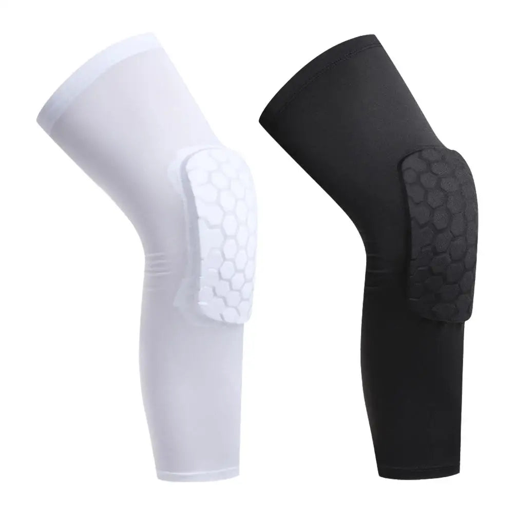 Kids/Youth Sports Honeycomb Compression Knee Pads Guards Protective Gear for Basketball, Football, Volleyball, Cycling