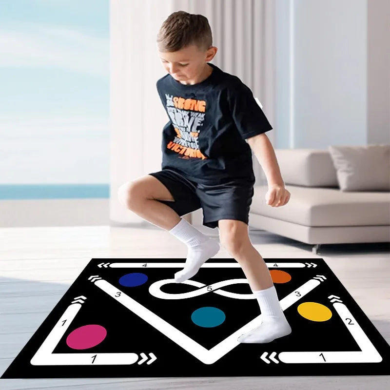 Basketball Training Mat Anti Slip Noise Reduction Home Kid's Basketball Mat Carpet Training Mat Mini Basketball Training Mat