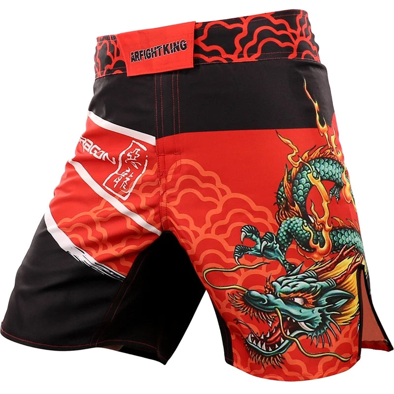 MMA Pants Combat Boxing Shorts for Men Women Fitness Gym Sports Jiu-Jitsu Kickboxing Muay Thai Shorts Crossfit BJJ Fight Wear