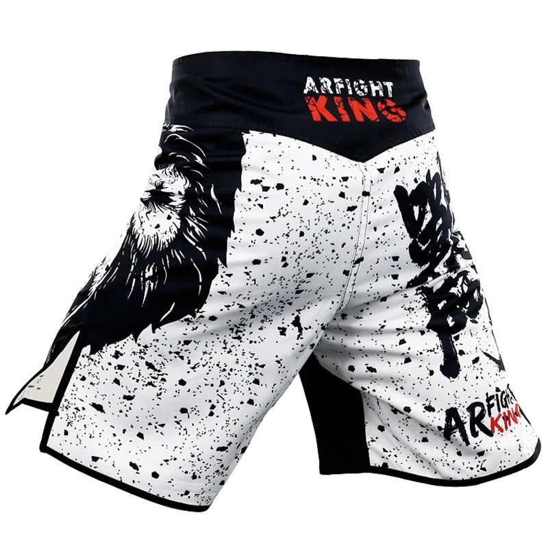 MMA Pants Combat Boxing Shorts for Men Women Fitness Gym Sports Jiu-Jitsu Kickboxing Muay Thai Shorts Crossfit BJJ Fight Wear