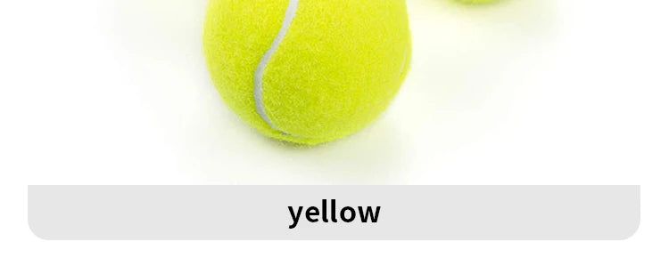 3 Pcs Of Advanced Training Tennis-durable And Highly Elastic-very Suitable For Beginners Rubber Tennis