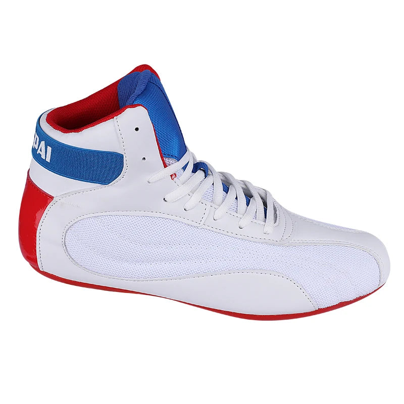 Professional Men Wrestling Shoes Breathable Women Boxing Shoes Comfortable Boxing Training Boot Wear-Resisting Fighting Boots