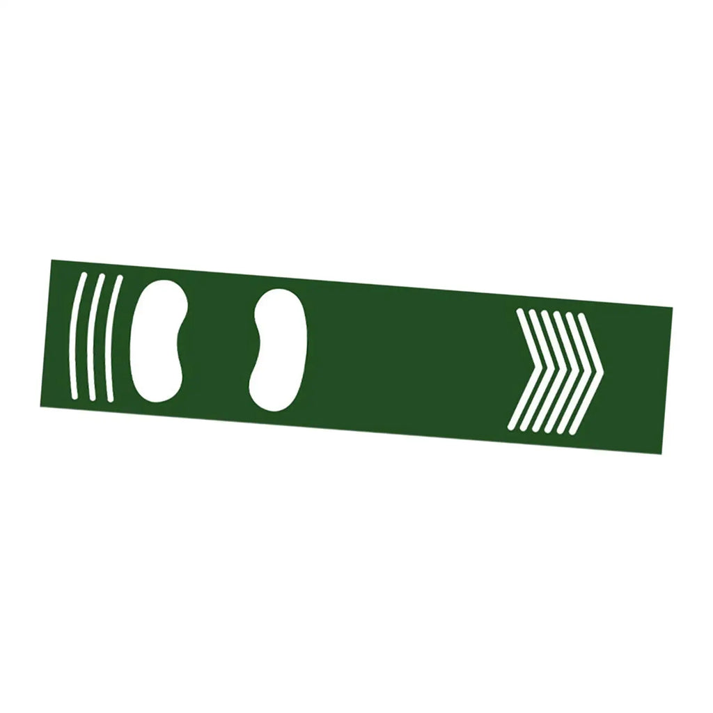 Baseball Softball Hitting Batting Mat Correct Standing Posture Wear Resistant for Kids Adults Family Friends Teenagers Beginner